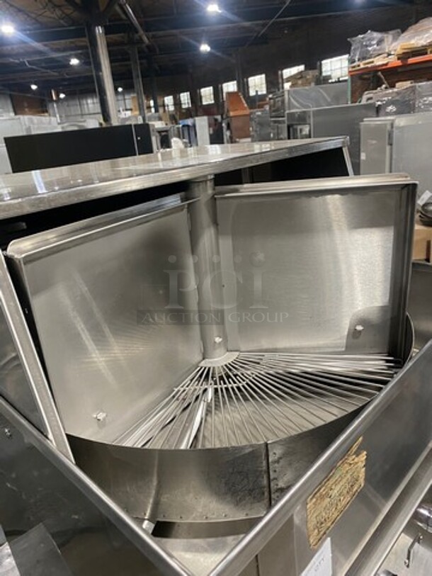 American Dish Service Commercial Rotary Bar Glass Washer! All Stainless Steel! On Legs! Model: ASQ SN: 6829 120V - Image 5 of 8