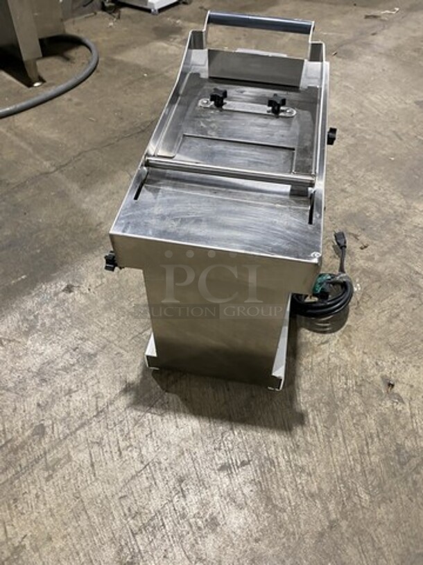 Sweet! Oliver Mini Chip Slicer! Model 738 Serial 18963! 115V 1 Phase! Working!  - Image 3 of 7