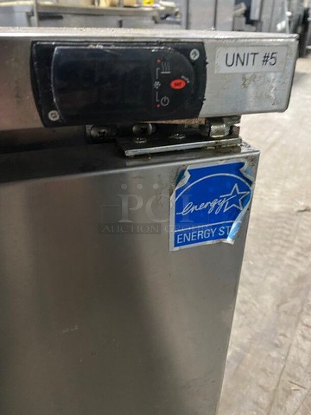Continental Commercial Single Door Refrigerated Lowboy/Work Top Cooler! All Stainless Steel! Model: SW32N SN: 15987280 115V 60HZ 1 Phase - Image 8 of 11