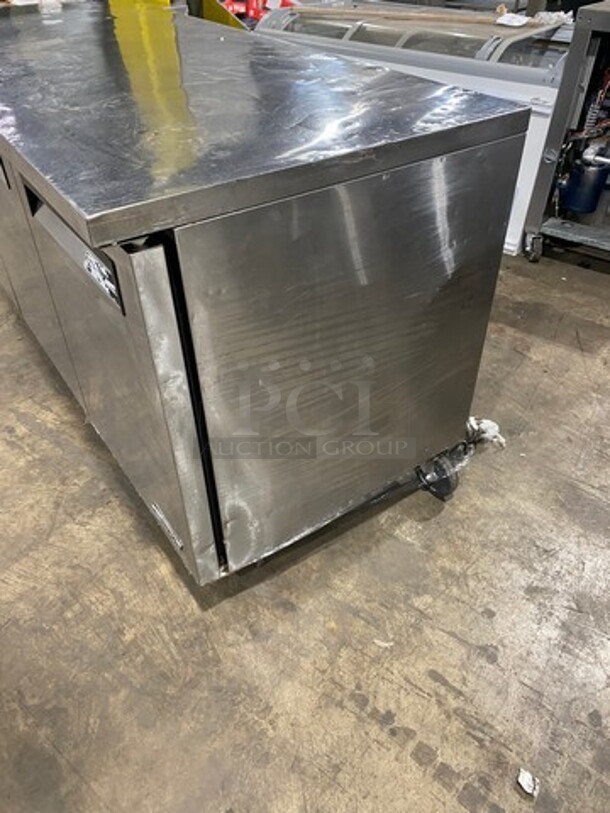 Turbo Air Commercial 3 Door Lowboy/Worktop Cooler! All Stainless Steel! On Casters! Model: TUR72SD SN: UR72808021 115V 60HZ 1 Phase - Image 3 of 7