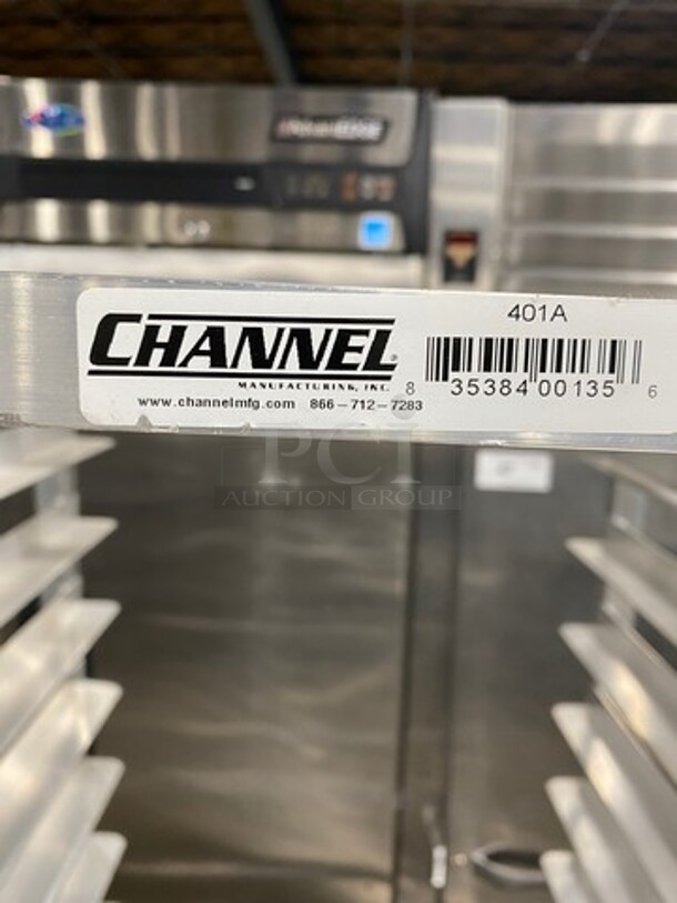 NEW! Channel Commercial Welded Pan Transport Rack! On Casters! Model: 401A - Image 5 of 6