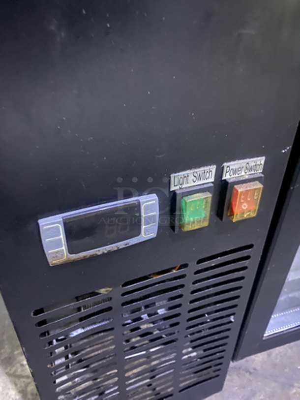 Spartan Commercial 3 Door Bar Back Cooler Merchandiser! With View Through Doors! With Poly Coated Racks! Model: SGBBB72 115V 60HZ 1 Phase - Image 9 of 10