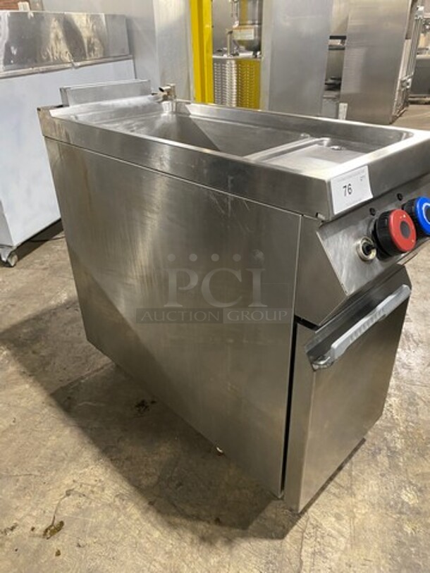 Rosito Bisani Commerical Gas Powered Pasta Cooker! All Stainless Steel! Model: CPG1TWBHBTU SN: 20080217 - Image 2 of 9