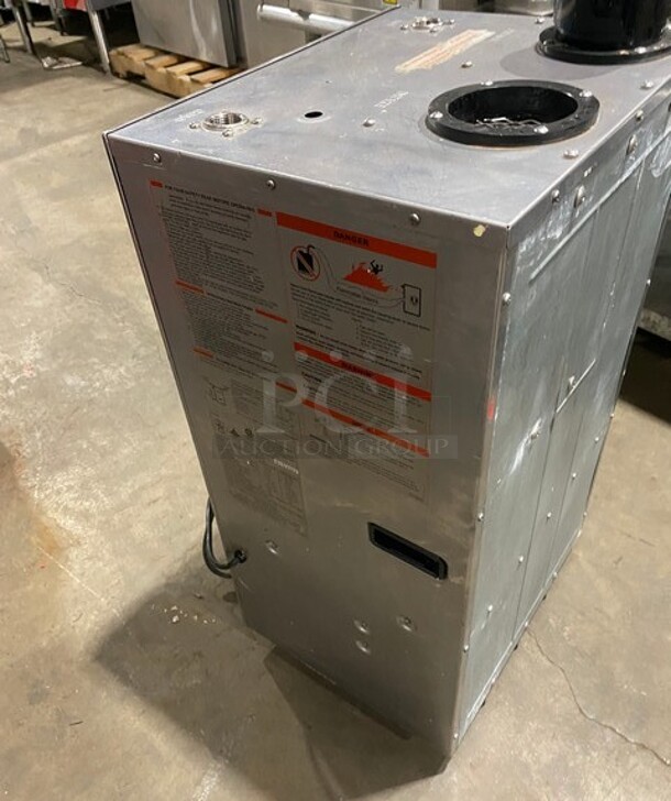 Eternal Natural Gas Powered Condensing Hybrid Water Heater! Model GU145S Serial G1214323! - Image 4 of 9