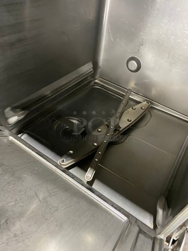 Great! Hobart New Body Style All Stainless Steel Under The Counter Dishwasher! Model LXEH Serial 231154969! 120/208/240V 1 Phase!  - Image 5 of 8