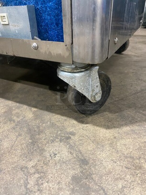 WOW!  LATE MODEL 2013! Taylor Crown AIR COOLED Commercial 3 Handle Soft Serve Ice Cream Machine! All Stainless Steel! On Casters! Model: C713-33 SN: M3108009 208/230V 60HZ 3 Phase - Image 11 of 11