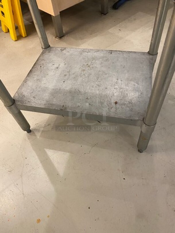 Advance Tabco Solid Stainless Steel Work Top/ Prep Table! With Storage Space Underneath! On Legs! Model: TT240 - Image 5 of 6