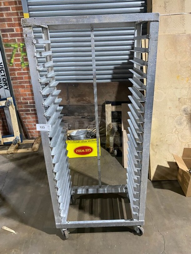 Metal Commercial Pan Transport Rack on Commercial Casters! - Item #1109196
