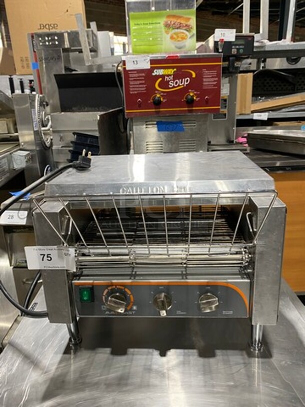 Ava Toast Commercial Countertop Conveyor Toaster! All Stainless Steel! On Legs! Model: TT450240 SN: 3305821184T3600D 240V - Image 1 of 8