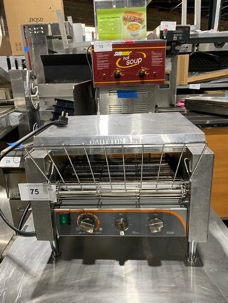 Ava Toast Commercial Countertop Conveyor Toaster! All Stainless Steel! On Legs! Model: TT450240 SN: 3305821184T3600D 240V