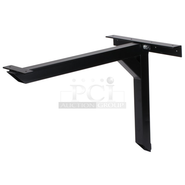 BRAND NEW SCRATCH AND DENT! 3 Lancaster Table & Seating 164CANT Table Base Boot Cantilever Metal Table Bracket