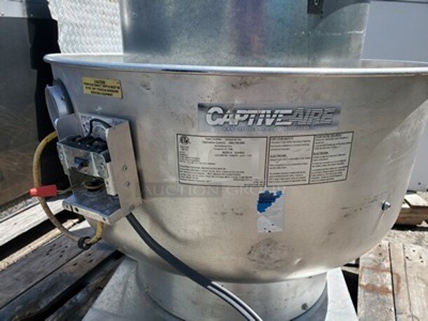 CAPTIVE AIRE FAN  - Image 7 of 9