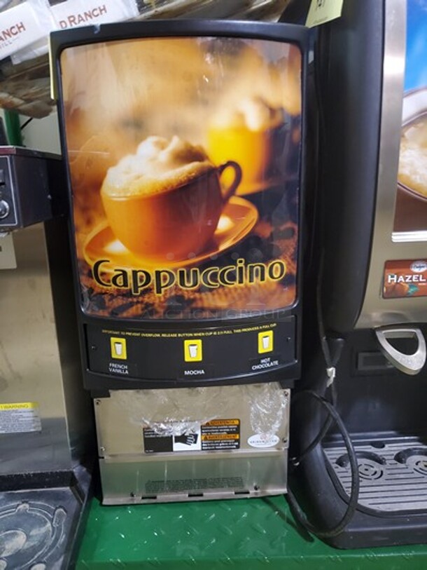 Grindmaster 3 Flavor Hot Chocolate/Cappuccino Machine