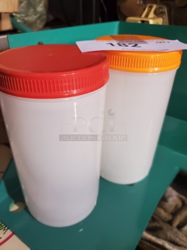 Backup Container with Assorted Color Caps - Image 1 of 2