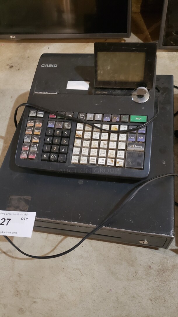 Casio Cash Register Not tested (Location 1)
