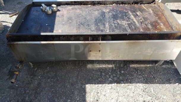 48" Commercial Natural Gas Griddle! One Knob is Broken - Image 3 of 3