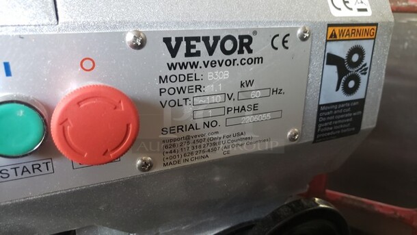 Vevor Commercial Food Mixer 30Qt w/ Attachments!

110V
60Hz
1PH - Image 4 of 5