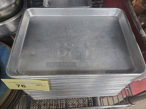 Aluminum Sheet Pan - 13"X10" BIDX22 - Image 3 of 4