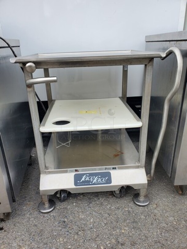 Commercial Slicer Safety Stand With Casters| Like new! 27