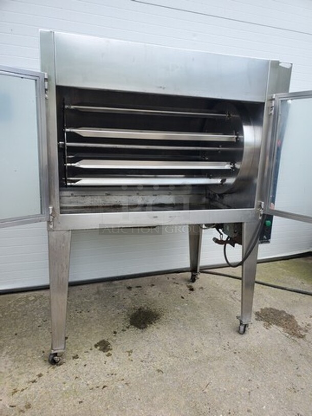 HARDT INFERNO NAT GAS COMMERCIAL ROTISSERIE OVEN|58"X38"X72"|Tested and Working! - Image 5 of 9