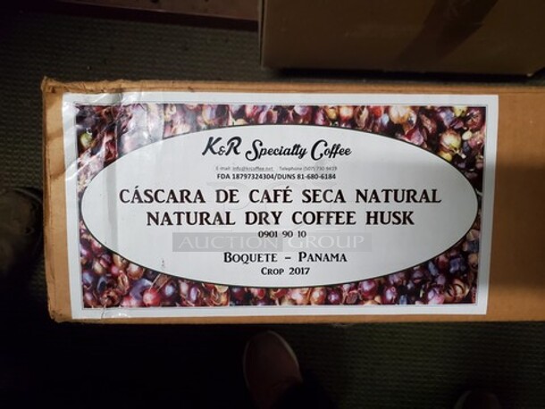 BOQUETE Natural Dry Coffee Husk 14Kg Bag/Single bag/box - Image 1 of 5