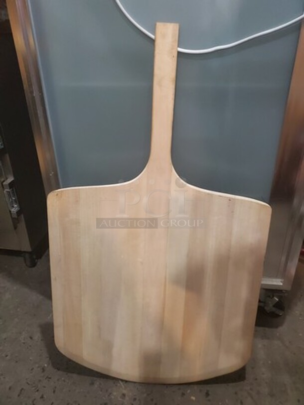 20" x 22" Wooden Pizza Peel with 12" Handle, Brand New! - Image 4 of 4