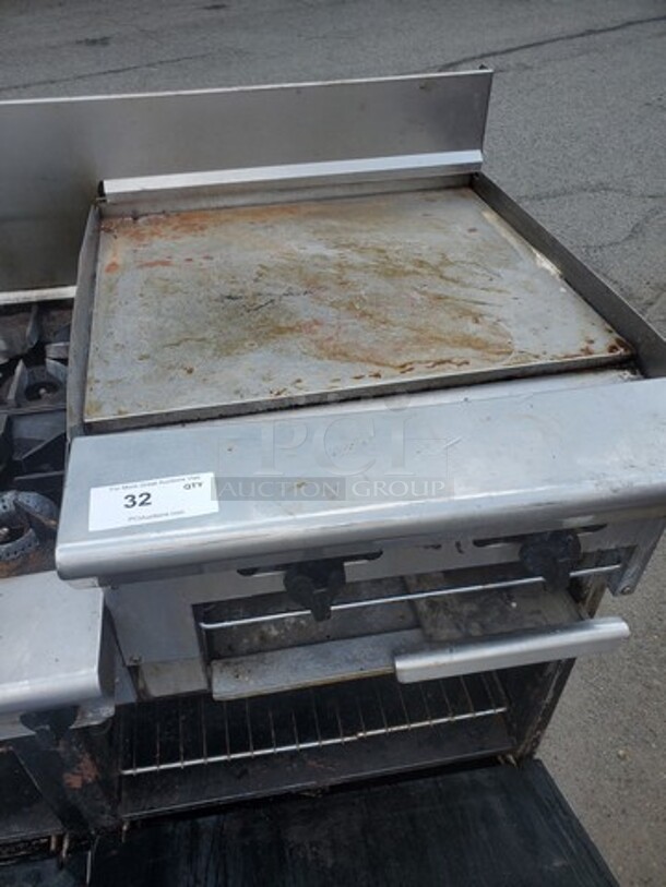 American Range 60" 6 Burner Gas Range w/ 24" Griddle & Broiler, Natural Gas - Image 6 of 6