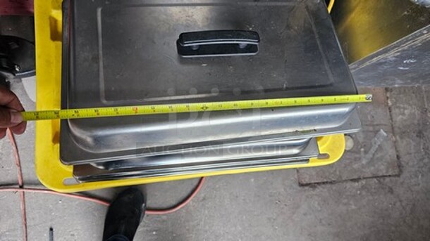 Lot of 6 Lids for Stainless Steel Food Pans - Image 4 of 5