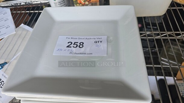 Lot of 20 Square Plates - Image 3 of 3