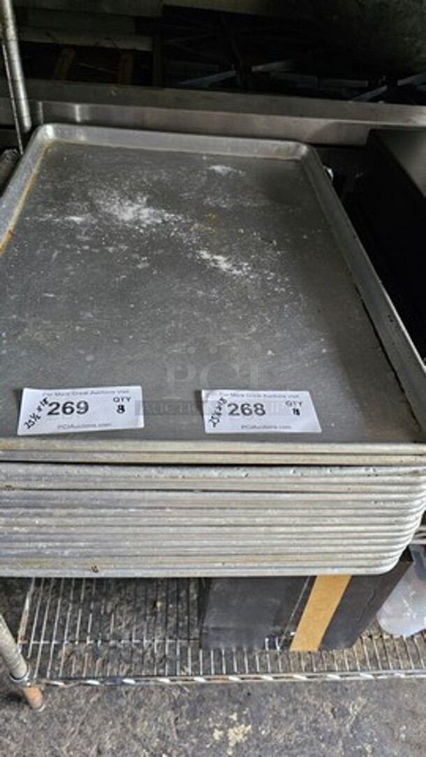 Lot of 8 Sheet Pans - Image 1 of 2