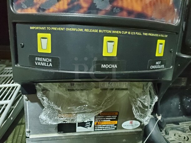 Grindmaster PIC3 3 Flavor Hot Chocolate Cappuccino Dispenser - Image 2 of 8