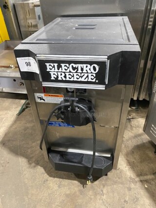 Electro Freeze Commercial Ice Cream/ Gelato Batch Freezer Machine! All Stainless Steel! Model: CS4242 SN: E2P1073 115V 60HZ 1 Phase