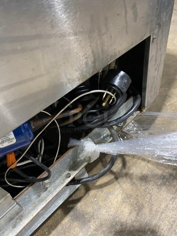 Beverage Air Single Side Access Milk Cooler! Stainless Steel! On Casters! Model: SM49N SN: 5002900 115V 1 Phase - Image 7 of 7