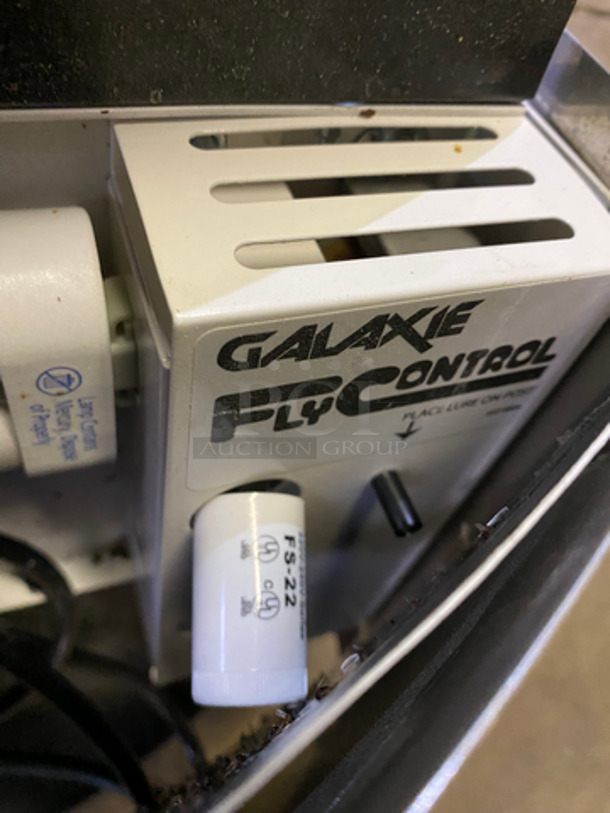 Galaxie Wall Scone Indoor Fly/ Insect Killer! Stainless Steel!  - Image 3 of 4