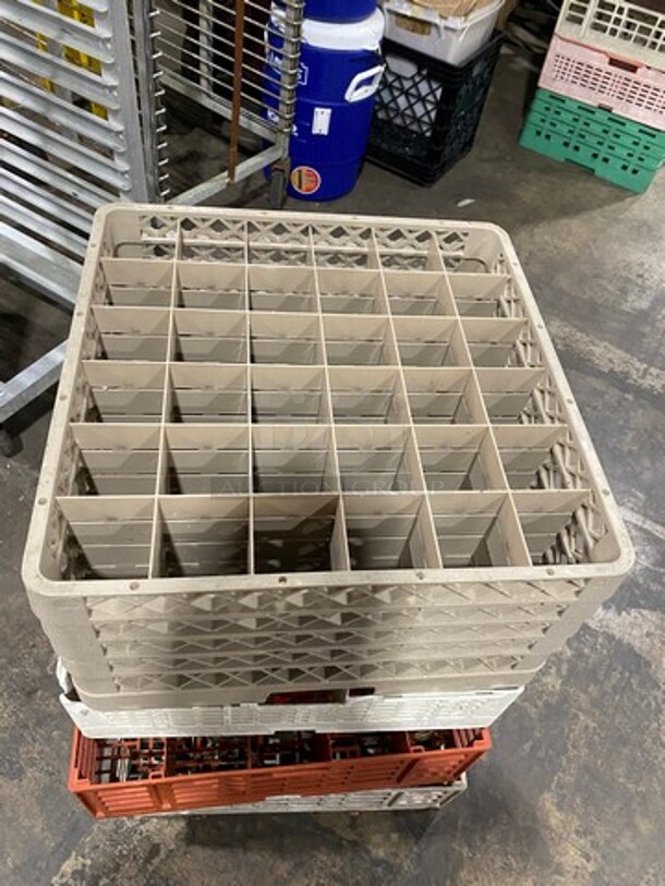 Assorted Color And Style Poly Cup Crates! 8x Your Bid! - Image 5 of 6