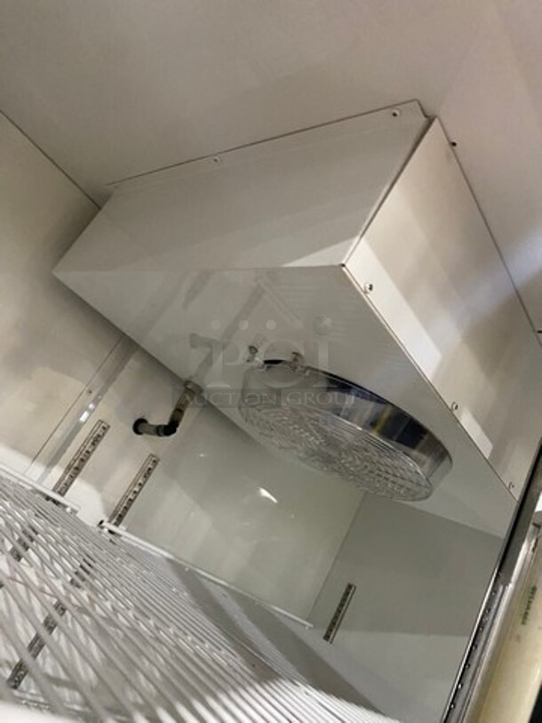 Powers Equipment Commercial 2 Door Cooler Merchandiser! With View Through Doors! Poly Coated Racks! Model: BS52GDF SN: C091996 115V 60HZ 1 Phase - Image 6 of 8