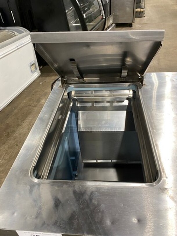 Delfield Commercial Single Door Lowboy/Worktop Cooler! All Stainless Steel! - Image 7 of 9