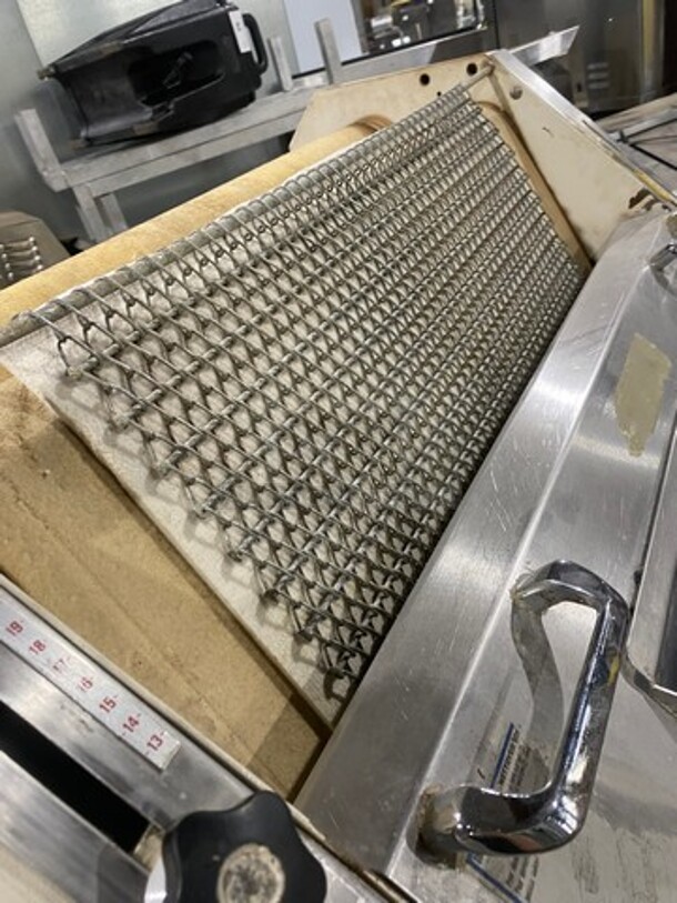 Benier Commercial Floor Style French Bread Molder! On Casters! Model: FBM92 SN: 96K357 208V 60HZ 3 Phase - Image 8 of 11