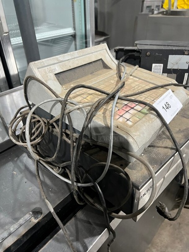 Micros Commercial POS System! MODEL 400469 SN:05575 110-240V  - Image 2 of 5