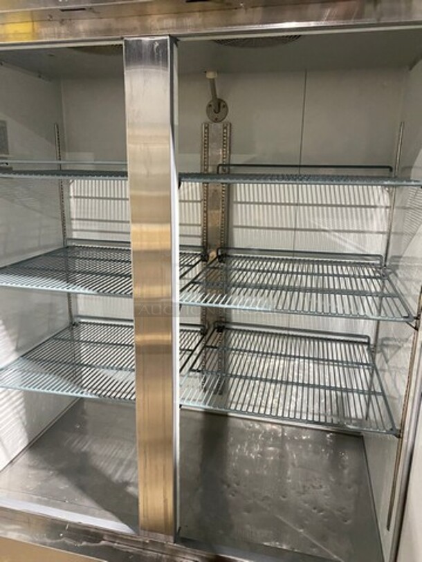 Avantco Commercial 2 Door Reach In Freezer! Solid Stainless Steel! On Casters! Model: 178A49FHC SN: 6065171419052126 115V - Image 5 of 10