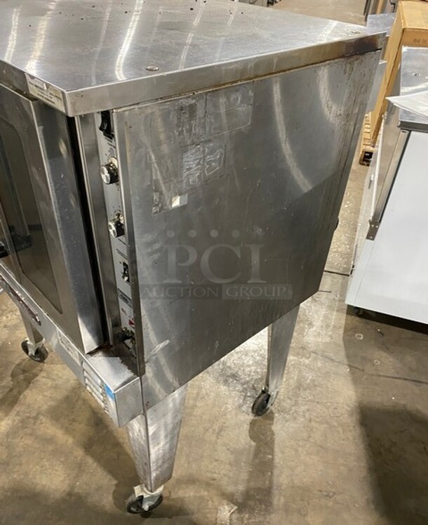 Southbend SL Series Stainless Steel Commercial Convection Oven w/ View Through Doors, Metal Oven Racks and Thermostatic Controls on Commercial Casters! Electric Powered! SN:18A80040 - Image 2 of 7