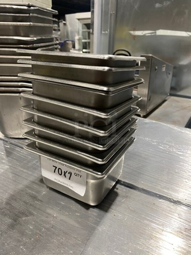 Commercial Steam Table/ Prep Table Food Pans! All Stainless Steel! 9x Your Bid! - Image 2 of 9