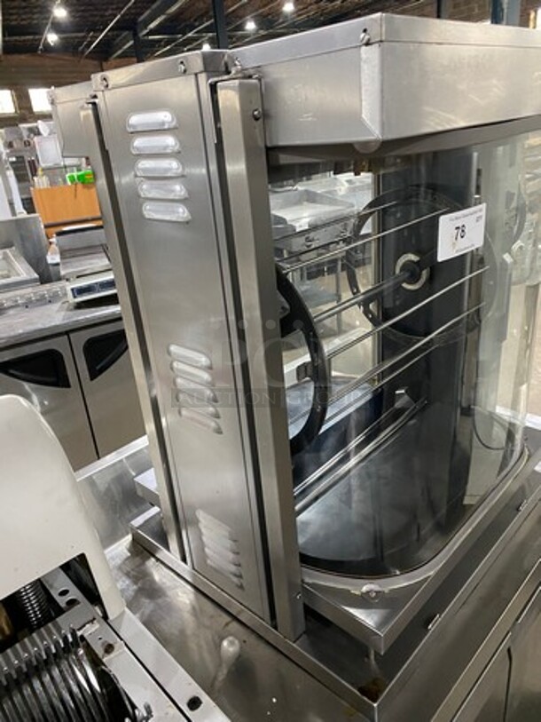 Savory Commercial Countertop Electric Powered Rotisserie Oven! All Stainless Steel Body! - Image 2 of 8