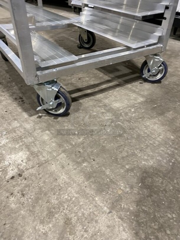Chanel Welded Full Size Speed Rack! Model AGR12! On Casters!  - Image 5 of 6