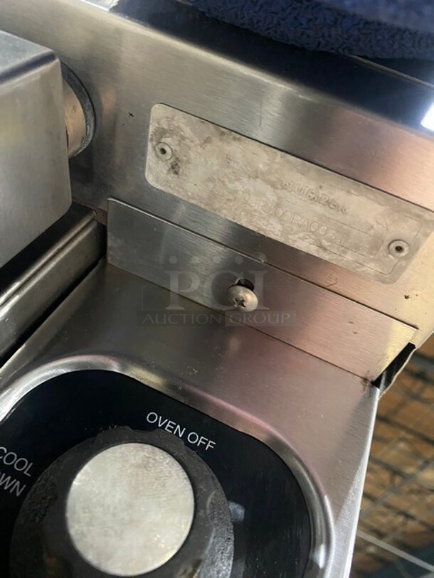 WOW! Blodgett All Stainless Steel Gas Powered Double Stacked Convection Oven! With Metal Racks! On Casters! 2 X Your Bid Makes One Unit! - Image 9 of 10