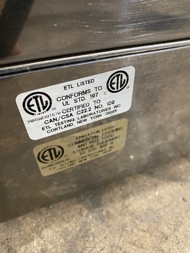  NICE! Robot Coupe ALL STAINLESS-STEEL Commercial Electric Powered Counter Top Chicken Rotisserie Machine!  - Image 5 of 7