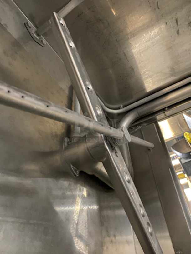 FAB! Hobart Commercial Pass-Through Heavy-Duty Dishwasher! All Stainless Steel! On Legs! Model: AM15 SN: 231099775 208/240V 60HZ 3 Phase - Image 6 of 9