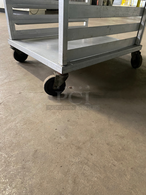 Metal Commercial Pan Transport Rack! On Casters! - Image 5 of 5