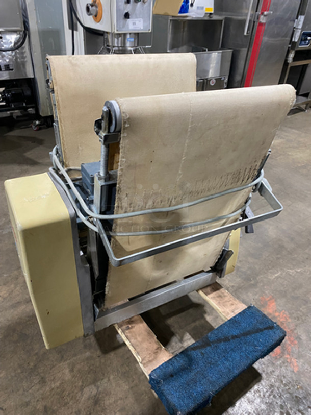 Seewer Rondo Commercial Reversible Roller Dough Sheeter! Stainless Steel Body! Model: STM503 SN: A9196023 110V 60HZ 1 Phase - Image 4 of 10