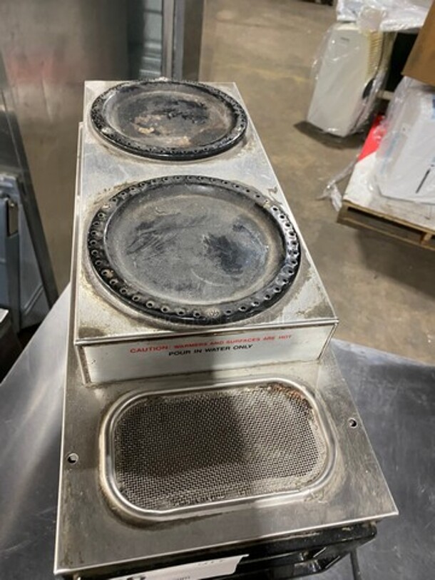 Bunn-O-Matic Commercial Countertop Coffee Maker! With 3 Coffee Pot Warmers! All Stainless Steel! Model: S SN: 63221 120V 60HZ 1 Phase - Image 4 of 9